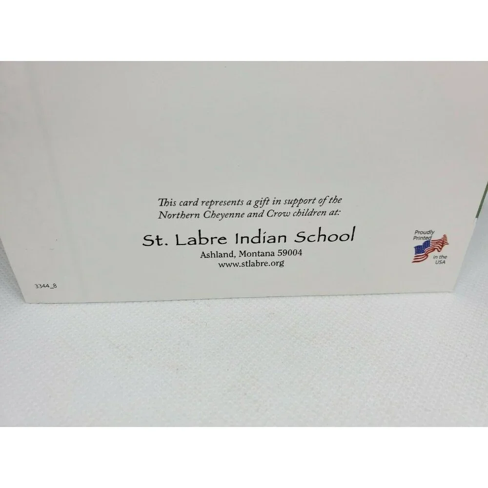 St. Labre Indian School O Holy Night Greeting Card | Native American Charity - Picture 8 of 11